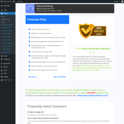 Page screenshot: Media &rarr;   Get license