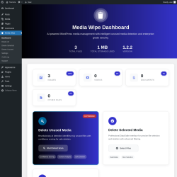 Page screenshot: Media Wipe