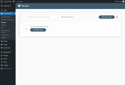 Page screenshot: Create Cards &rarr; Recipes