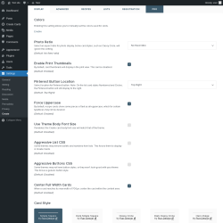 Page screenshot: Settings &rarr; Create