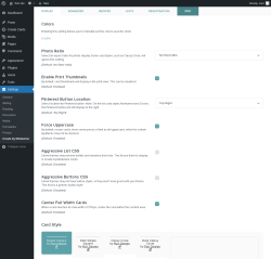 Page screenshot: Settings &rarr; Create by Mediavine