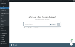 Page screenshot: Create &rarr; Add New Create Card