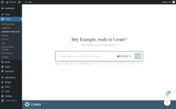 Page screenshot: Create &rarr; Add New Create Card