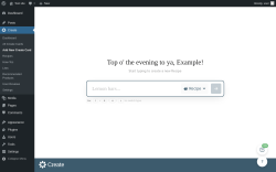 Page screenshot: Create &rarr; Add New Create Card