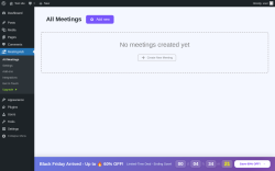 Page screenshot: MeetingHub