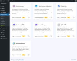 Page screenshot: MeetingHub → Integrations
