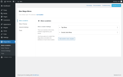 Page screenshot: Mega Menu
