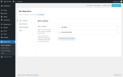 Page screenshot: Mega Menu