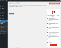 Page screenshot: Login Security