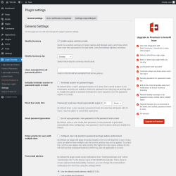 Page screenshot: Login Security → Settings