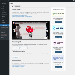 Page screenshot: Login Security → Help & Contact Us