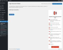 Page screenshot: Login Security