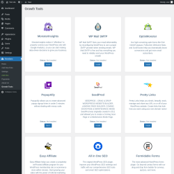 Page screenshot: Members &rarr; Growth Tools