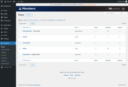 Page screenshot: Members
