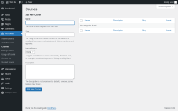 Page screenshot: Menukaart → Courses