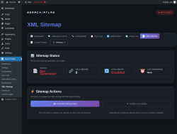 Page screenshot: Search Atlas → XML Sitemap