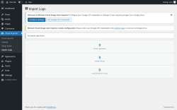 Page screenshot: Cloud Importer &rarr; Import Logs