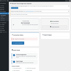 Page screenshot: Cloud Importer