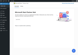 Page screenshot: Microsoft Start