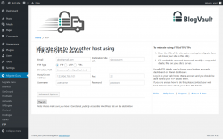 Page screenshot: Migrate Guru &rarr; FTP