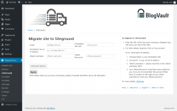 Page screenshot: Migrate Guru &rarr; SiteGround