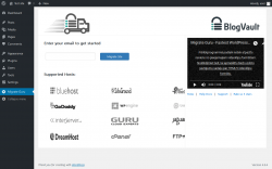 Page screenshot: Migrate Guru &lsaquo; Test site &mdash; WordPress
