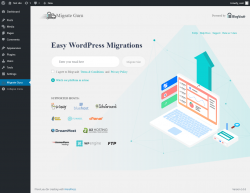 Page screenshot: Migrate Guru