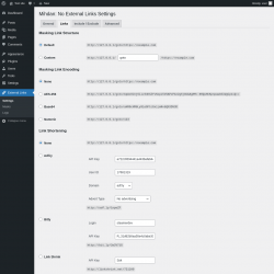 Page screenshot: External Links &rarr; 
			Links		