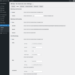 Page screenshot: External Links &rarr; 
			Links		