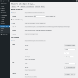Page screenshot: External Links &rarr; 
			Links		