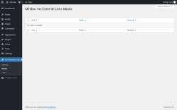 Page screenshot: No External Links &rarr; Masks