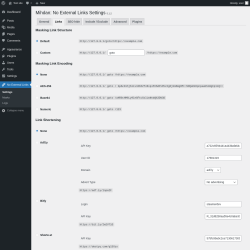 Page screenshot: No External Links &rarr; 
			Links		
