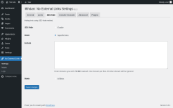 Page screenshot: No External Links &rarr; 
			SEO hide		