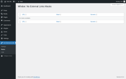 Page screenshot: No External Links &rarr; Masks
