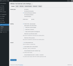 Page screenshot: No External Links