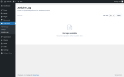 Page screenshot: TeamVault &rarr; Activity Log