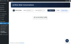 Page screenshot: Mind Web &rarr; Mind Web Conversations