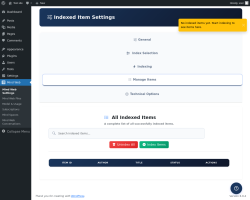 Page screenshot: Mind Web &rarr; 
					
					Manage Items				
