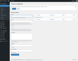 Page screenshot: Mine CloudVod → Categories