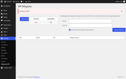 Page screenshot: Settings &rarr; Mingrana WP