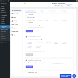 Page screenshot: miniOrange 2-Factor