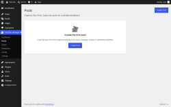 Page screenshot: Voucher Manager &rarr; Pools