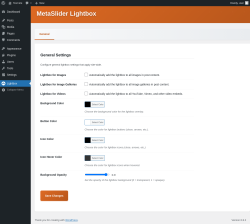 Page screenshot: Lightbox