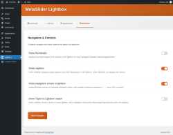 Page screenshot: Lightbox &rarr; 
                     Behavior                