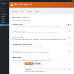 Page screenshot: Lightbox