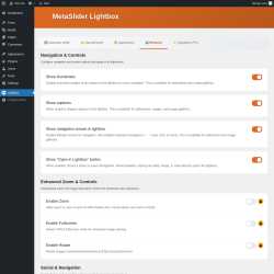 Page screenshot: Lightbox &rarr; 
                    ⚙️ Behavior                