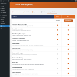 Page screenshot: Lightbox &rarr; 
                    ⭐ Upgrade to Pro                