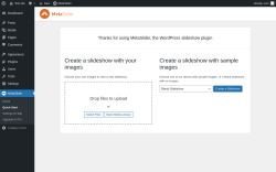 Page screenshot: Quick Start &lsaquo; Test site &mdash; WordPress