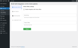 Page screenshot: MLM Soft → Extra options