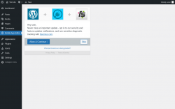 Page screenshot: app-editor ‹ Test site — WordPress
